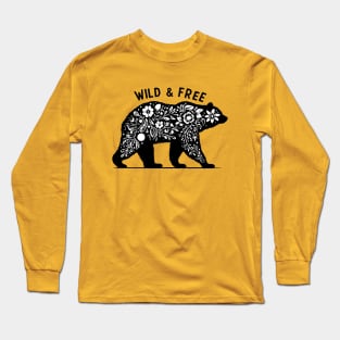 Wild and Free Mama Bear Long Sleeve T-Shirt